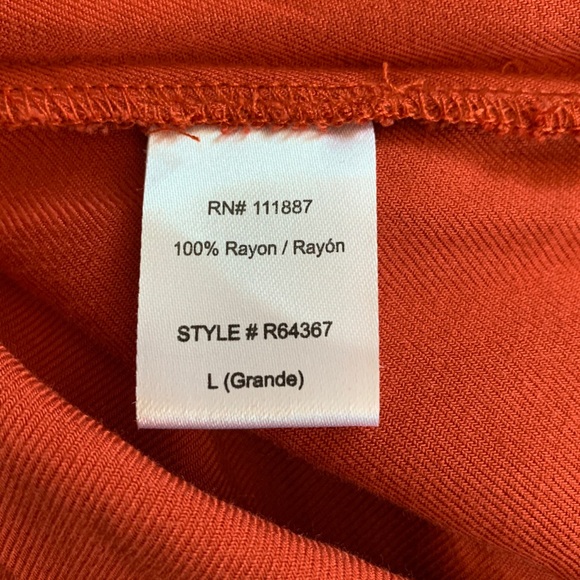 NWT NOMAD Rust Orange Button-Down Sheath Maxi Tank Dress - Picture 8 of 9